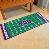 Texas Christian Horned Frogs Football Field Runner 30"x72" 