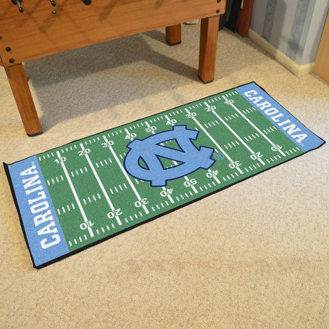 North Carolina Tar Heels Football Field Runner 30"x72" 