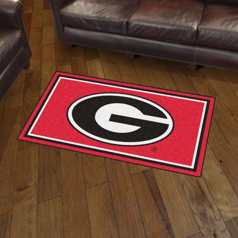 Georgia Bulldogs 3x5 Rug 36"x 60" 