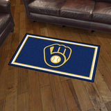 Milwaukee Brewers 3x5 Rug 36"x 60" 