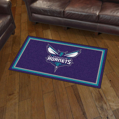 North Carolina Tar Heels Hornets 3x5 Rug 36"x 60" 