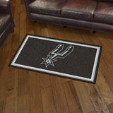 San Antonio Spurs 3x5 Rug 36"x 60" 