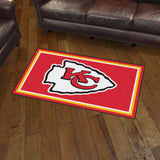 Kansas City Chiefs 3x5 Rug 36"x 60" 