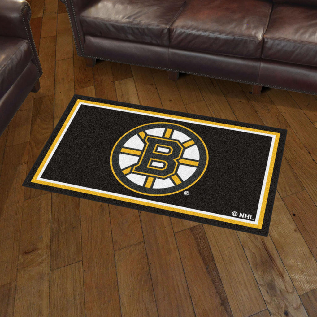 Boston Bruins 3x5 Rug 36"x 60" 