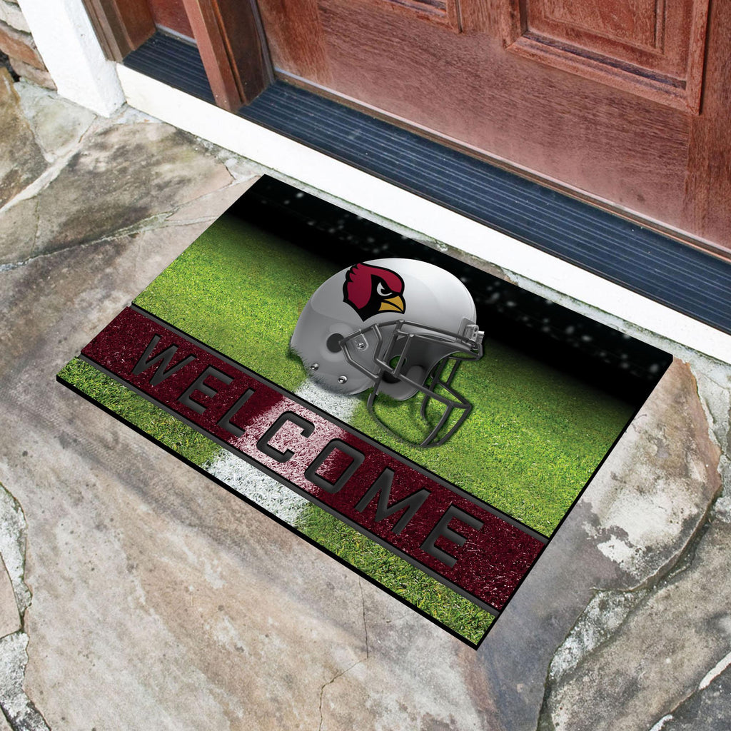 Arizona Cardinals Crumb Rubber Door Mat 18"x30" 