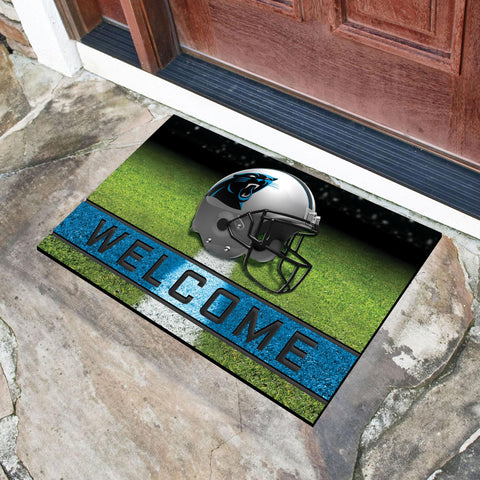 Carolina Panthers Crumb Rubber Door Mat 18"x30" 