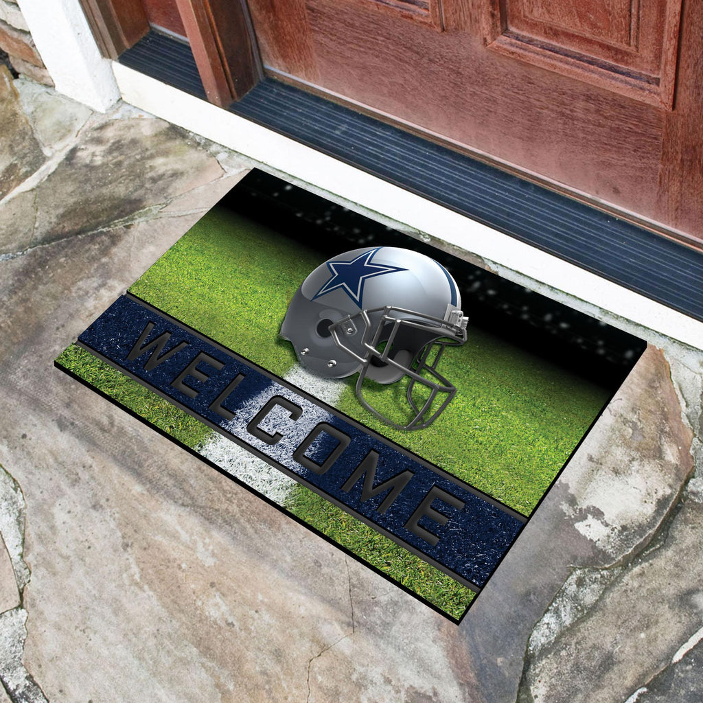 Dallas Cowboys Crumb Rubber Door Mat 18"x30" 