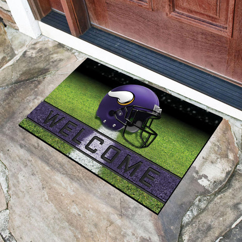 Minnesota Vikings Crumb Rubber Door Mat 18"x30" 