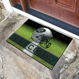 New York Jets Crumb Rubber Door Mat 18"x30" 