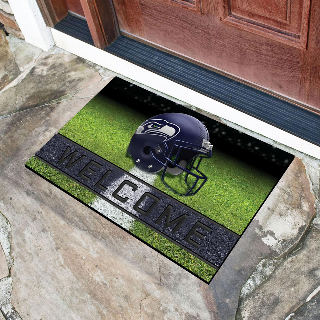 Seattle Seahawks Crumb Rubber Door Mat 18"x30" 