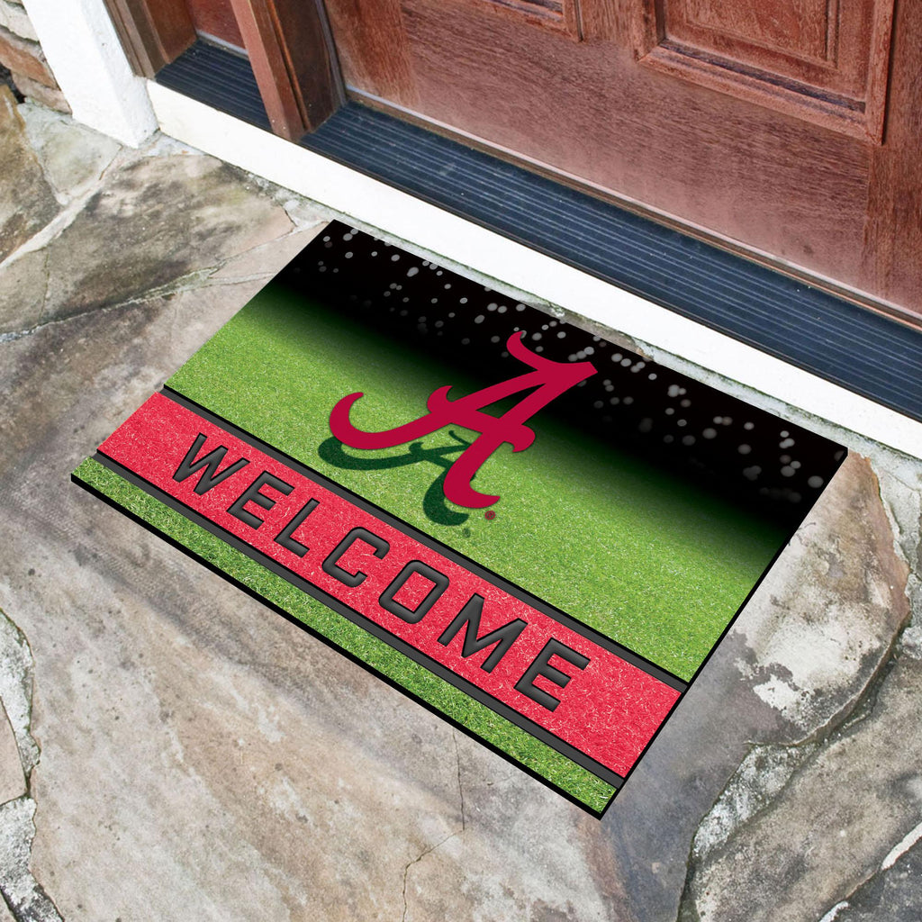 Alabama Crimson Tide Crumb Rubber Door Mat 18"x30" 