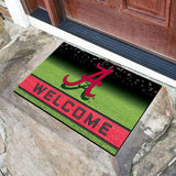 Alabama Crimson Tide Crumb Rubber Door Mat 18"x30" 