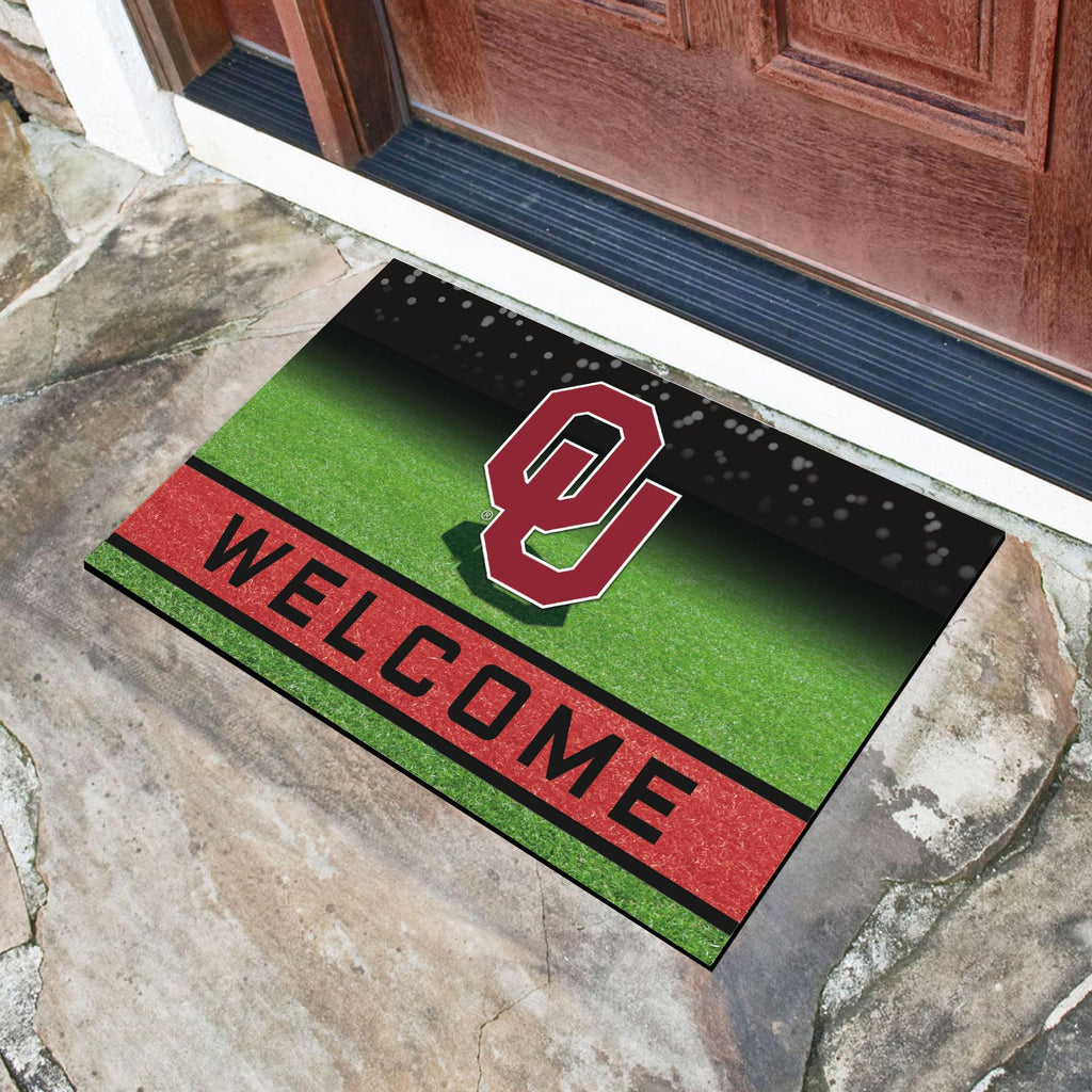 Oklahoma Sooners Crumb Rubber Door Mat 18"x30" 