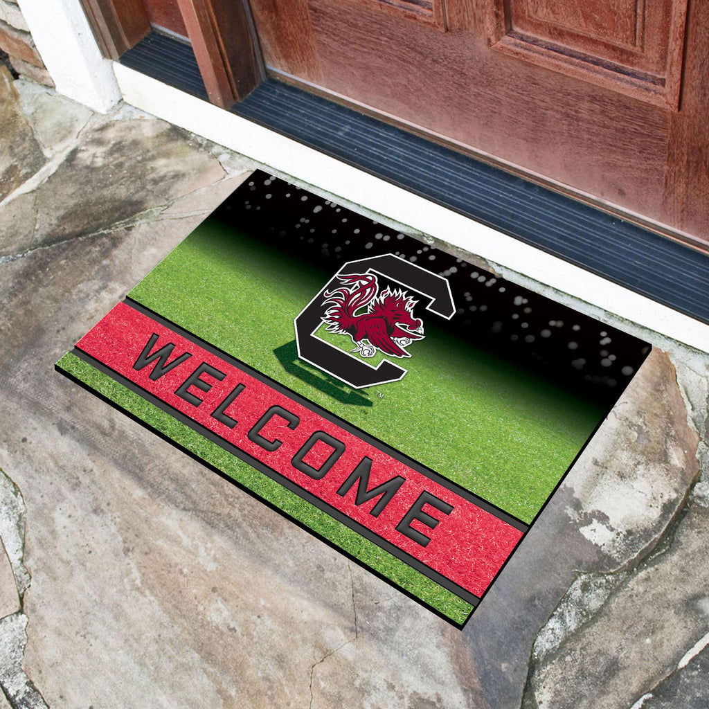 South Carolina Gamecocks Crumb Rubber Door Mat 18"x30" 