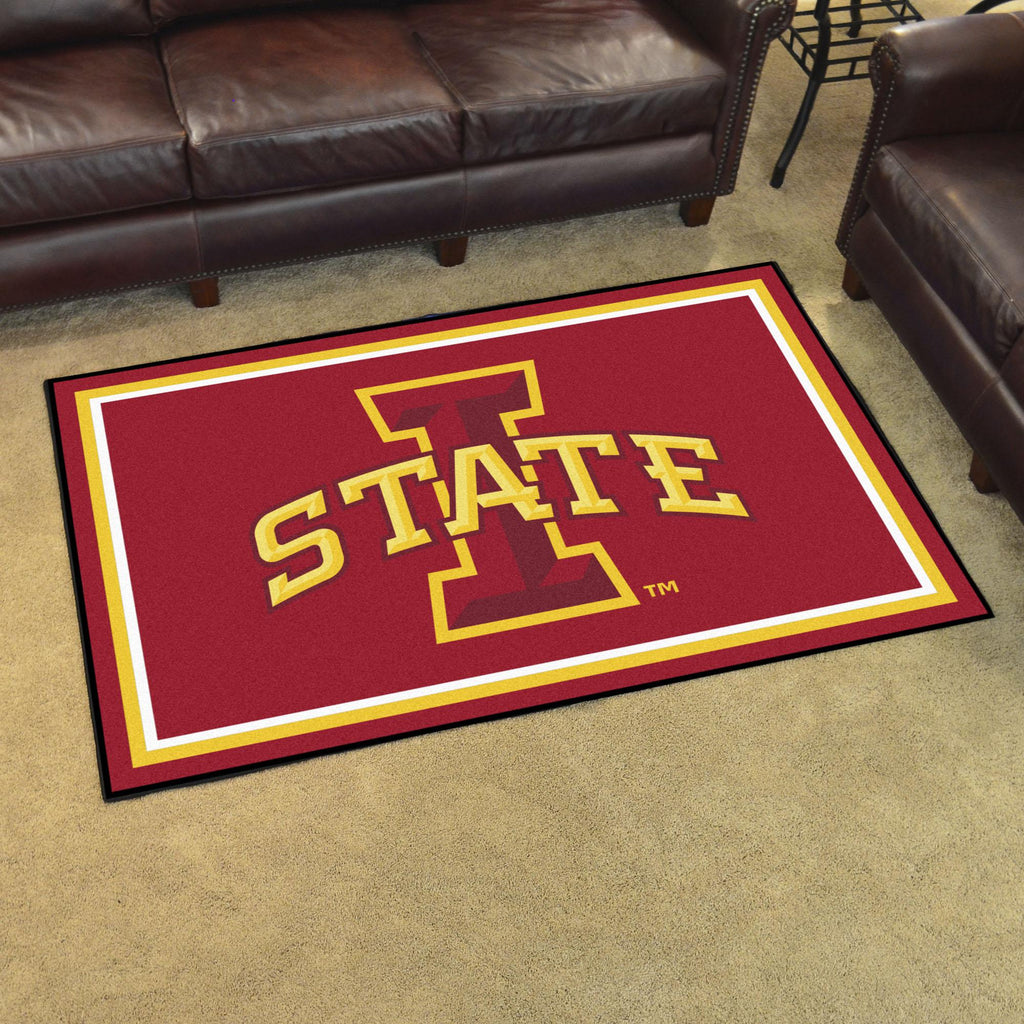 Iowa State Cyclones 4x6 Rug 44"x71" 