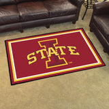 Iowa State Cyclones 4x6 Rug 44"x71" 