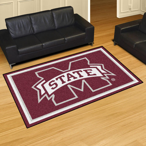 Mississippi State Bulldogs 4x6 Rug 44"x71" 