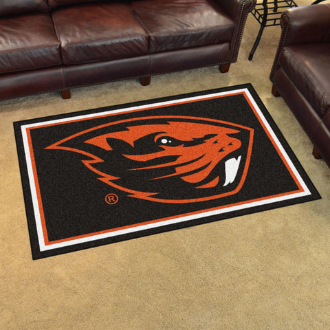 Oregon State Beavers 4x6 Rug 44"x71" 