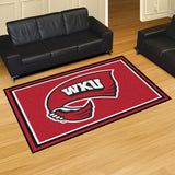 Western Kentucky Hilltoppers 5x8 Rug 59.5"x88" 