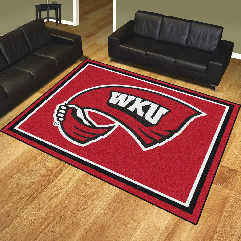 Western Kentucky Hilltoppers 8x10 Rug 87"x117" 