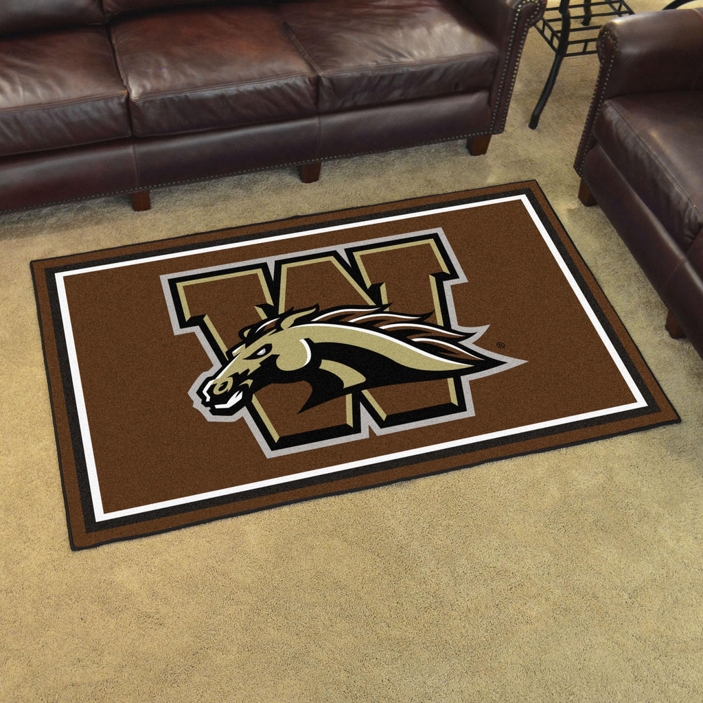 Western Michigan Broncos 4x6 Rug 44"x71" 