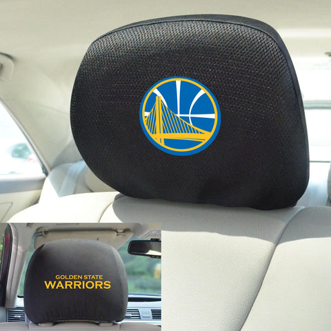 Golden State Warriors Head Rest Cover 10"x13" 