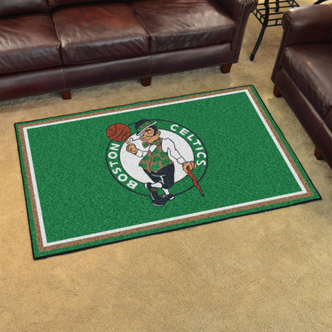Boston Celtics 4x6 Rug 44"x71" 