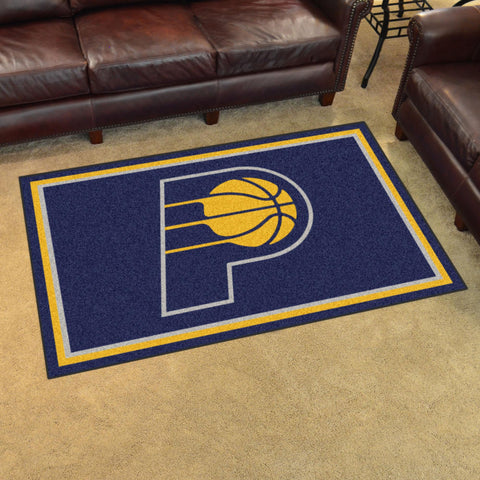Indiana Pacers 4x6 Rug 44"x71" 