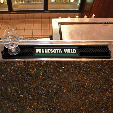 Minnesota Wild Drink Mat 3.25"x24" 