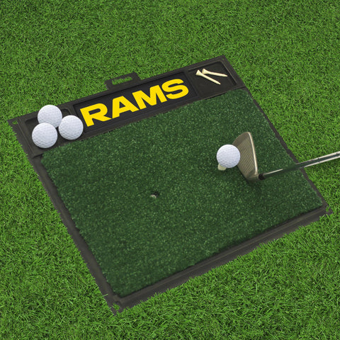Los Angeles Rams Golf Hitting Mat 20" x 17" 