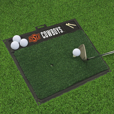 Oklahoma State Cowboys Golf Hitting Mat 20" x 17" 