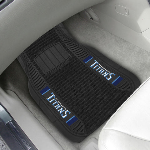 Tennessee Titans 2 pc Deluxe Car Mat Set 21"x27" 
