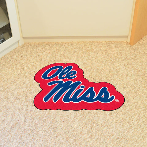 Ole Miss Rebels Mascot Mat 32.4" x 30" 