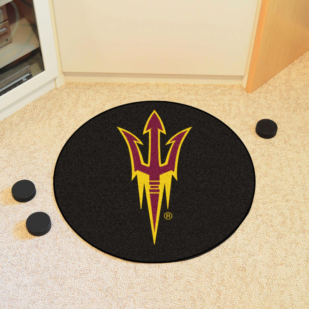 Arizona State Sun Devils Puck Mat 27" diameter 