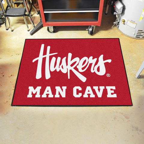 Nebraska Cornhuskers Man Cave All Star 33.75"x42.5" 