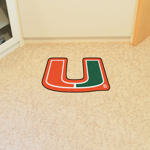 Miami Hurricanes Mascot Mat 40" x 26.3" 