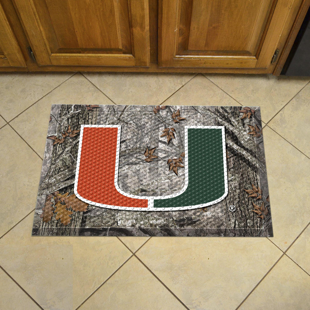 Miami Hurricanes Scraper Mat 19"x30" 