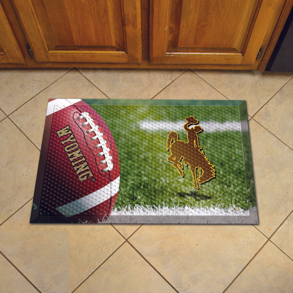 Wyoming Cowboys Scraper Mat 19"x30" 