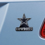 Dallas Cowboys Chrome Emblem 3"x3.2" 