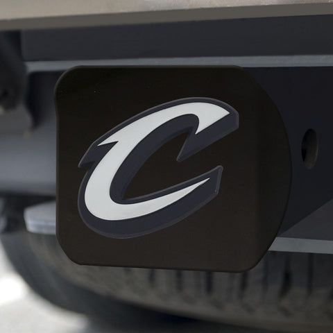 Cleveland Cavaliers Hitch Cover Chrome on Black 3.4"x4" 