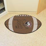 Florida State Seminoles Southern Style Football Mat 20.5"x32.5" 