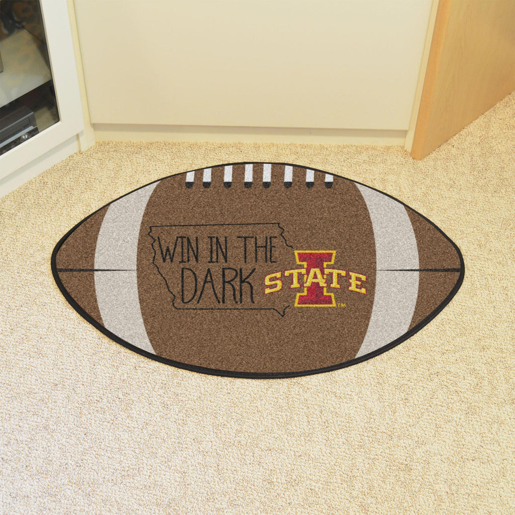 Iowa State Cyclones Southern Style Football Mat 20.5"x32.5" 