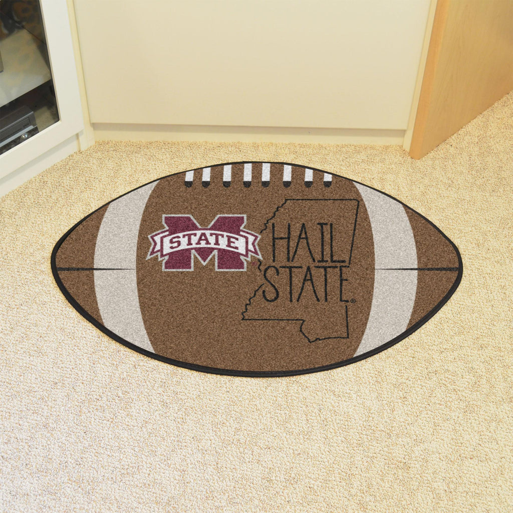 Mississippi State Bulldogs Southern Style Football Mat 20.5"x32.5" 