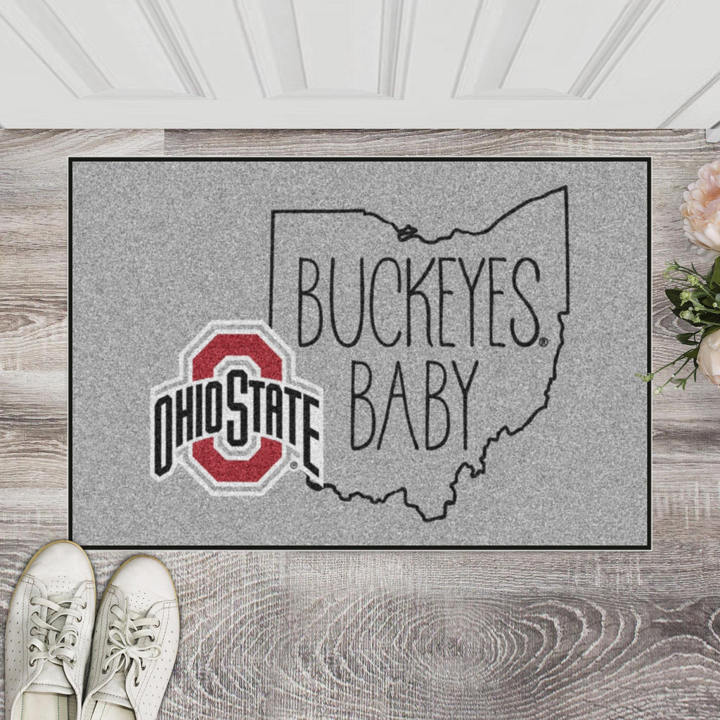 Ohio State Buckeyes Southern Style Starter Mat 19"x30" 