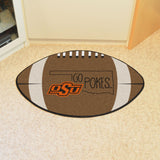 Oklahoma State Cowboys Southern Style Football Mat 20.5"x32.5" 