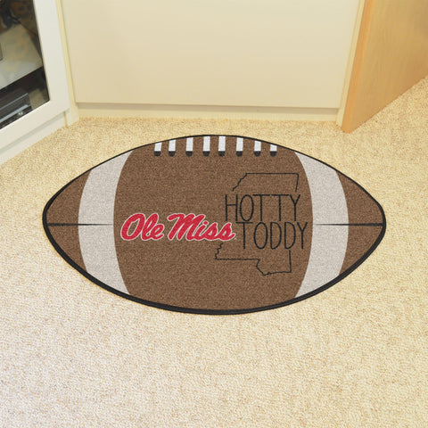 Ole Miss Rebels Southern Style Football Mat 20.5"x32.5" 