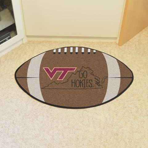 Virginia Tech Hokies Southern Style Football Mat 20.5"x32.5" 