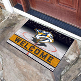 Nashville Predators Crumb Rubber Door Mat 18"x30" 