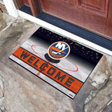 New York Islanders Crumb Rubber Door Mat 18"x30" 