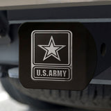 Army Black Hitch Cover 4 1/2"x3 3/8"
